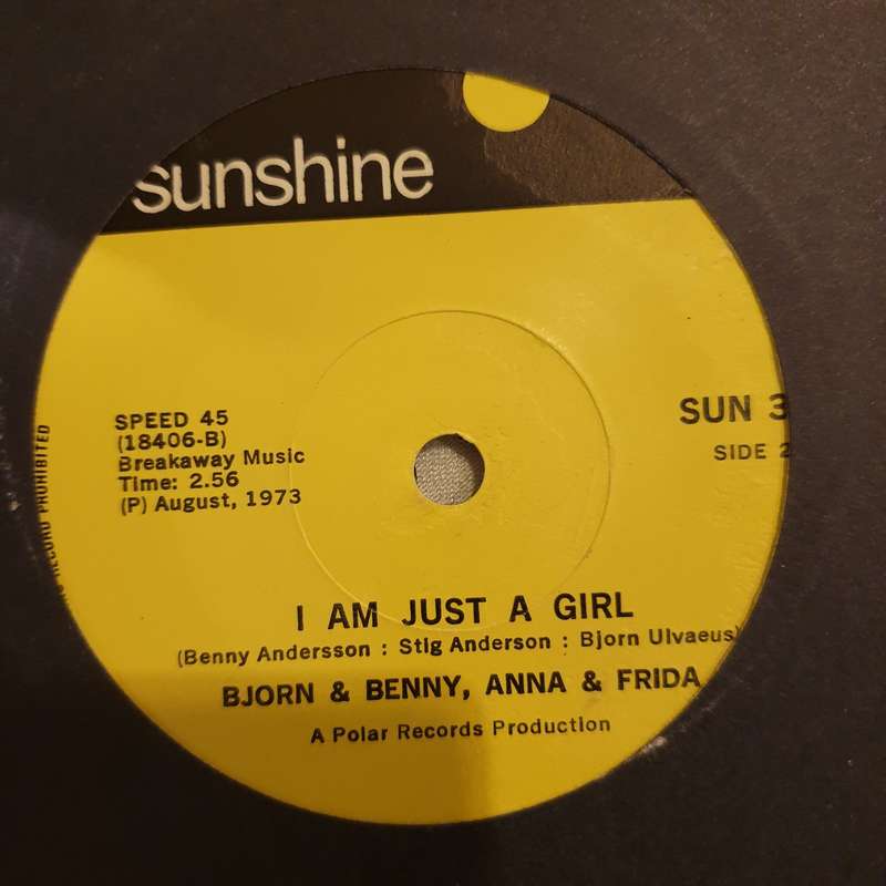 Björn & Benny, Anna & Frida  Ring Ring - Vinyl 7" Record - Very-Good+ Quality (VG+)