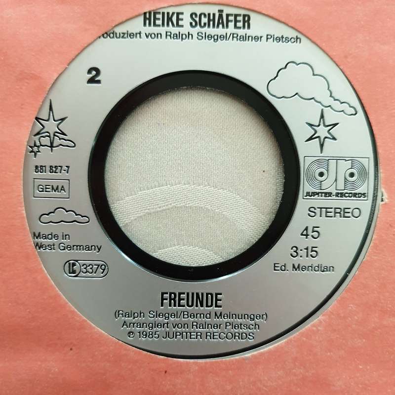 Heike Schäfer  Die Glocken Von Rom - Vinyl 7" Record - Very-Good+ Quality (VG+)