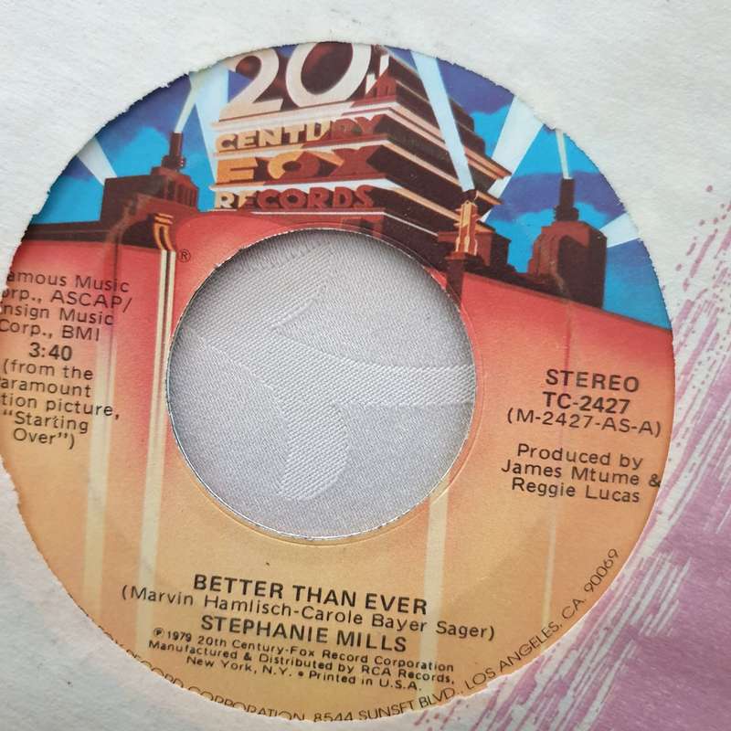 Stephanie Mills  Better Than Ever / You Can Get Over - Vinyl 7" Record - Opened  - Very-Goo...