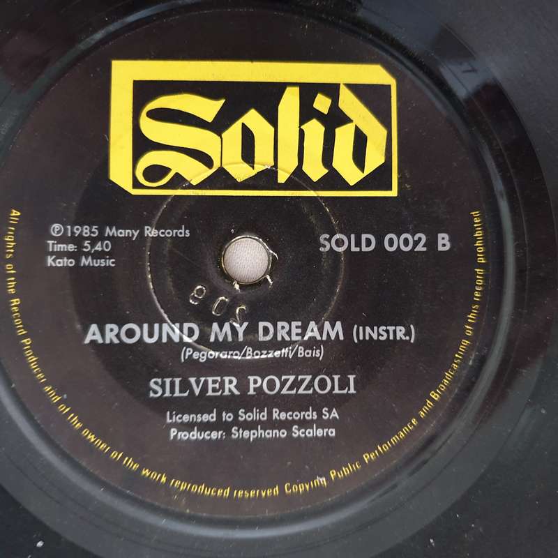 Silver Pozzoli  Around My Dream - Vinyl 7" Record - Good Quality (G)