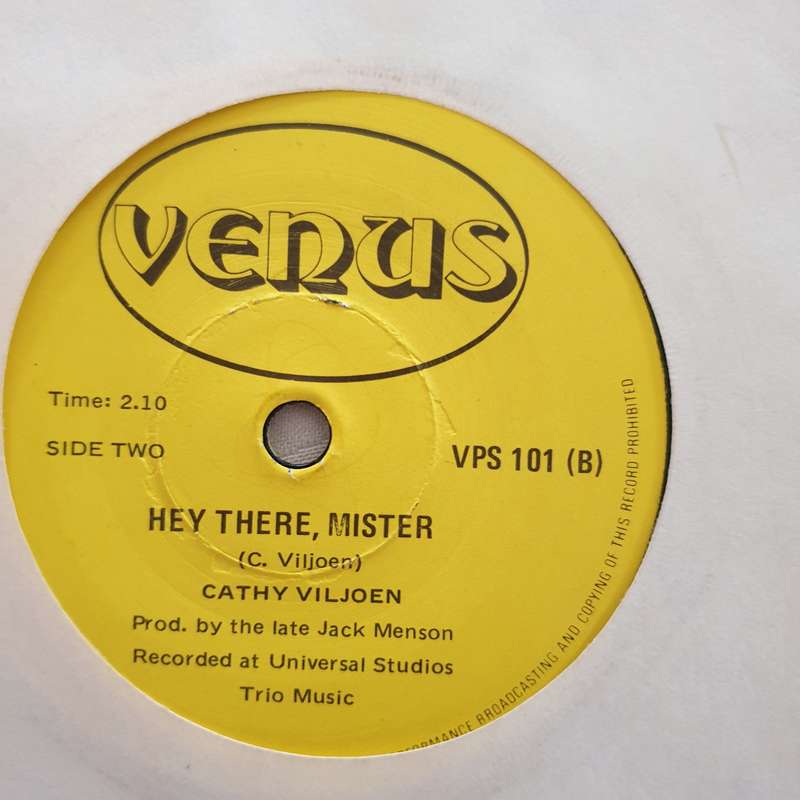 Cathy Viljoen  My Best Friend - Vinyl 7" Record - Very-Good+ Quality (VG+)