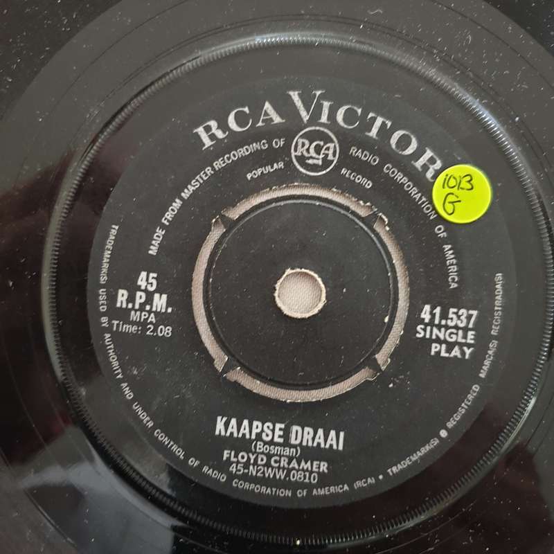 Floyd Cramer - Kaapse Draai - Vinyl 7" Record - Good Quality (G)