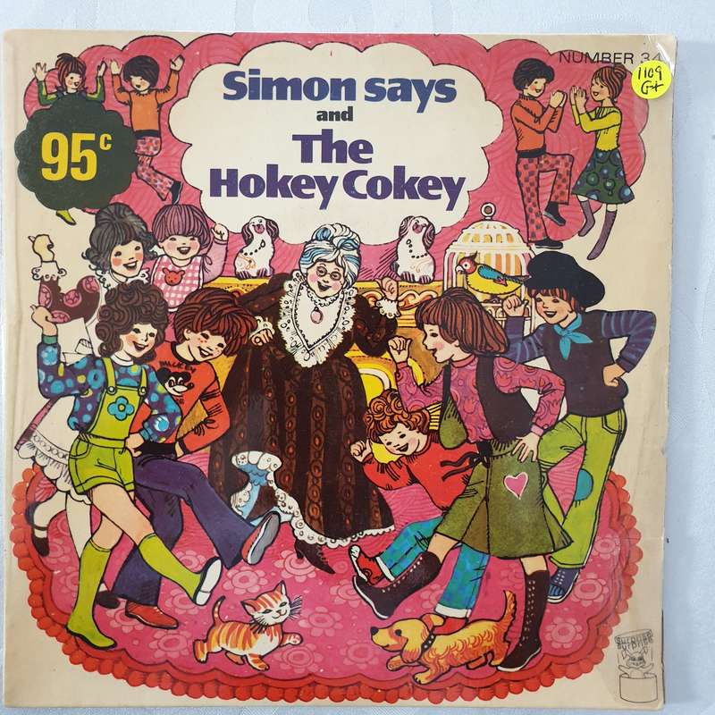Simon Says and the Hokey Cokey - Vinyl 7" Record - Opened  - Good+ Quality (G+)
