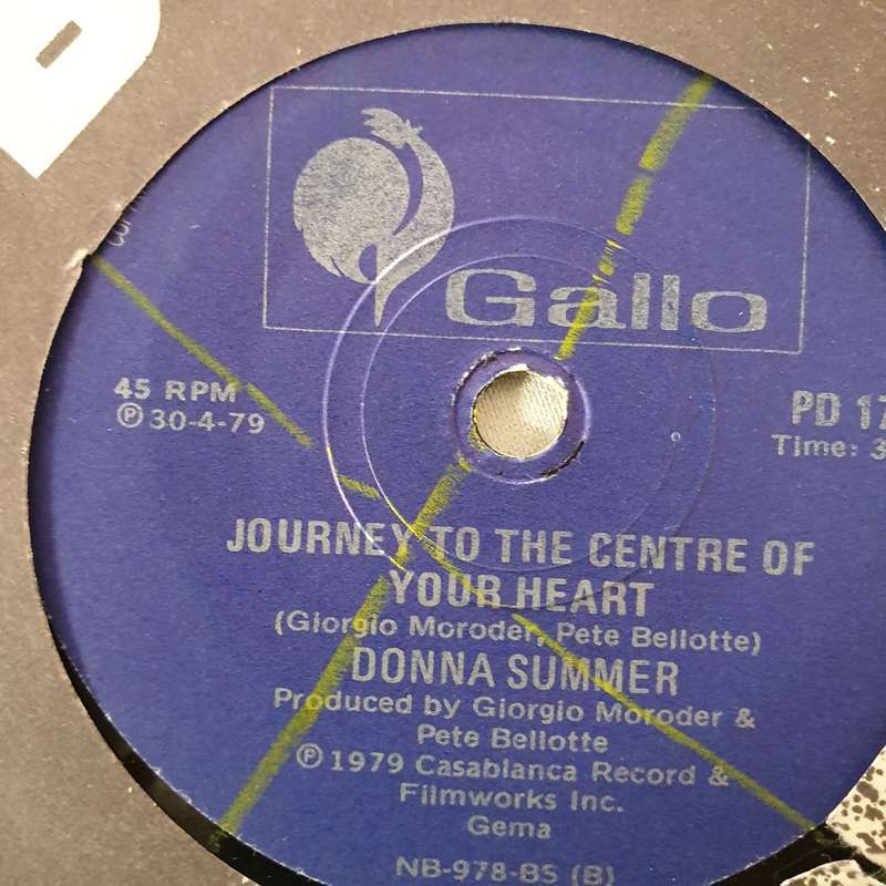 Donna Summer  Hot Stuff - Vinyl 7" Record - Very-Good+ Quality (VG+)