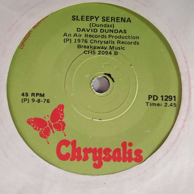 David Dundas  Jeans On - Vinyl 7" Record - Opened  - Very-Good Quality (VG)