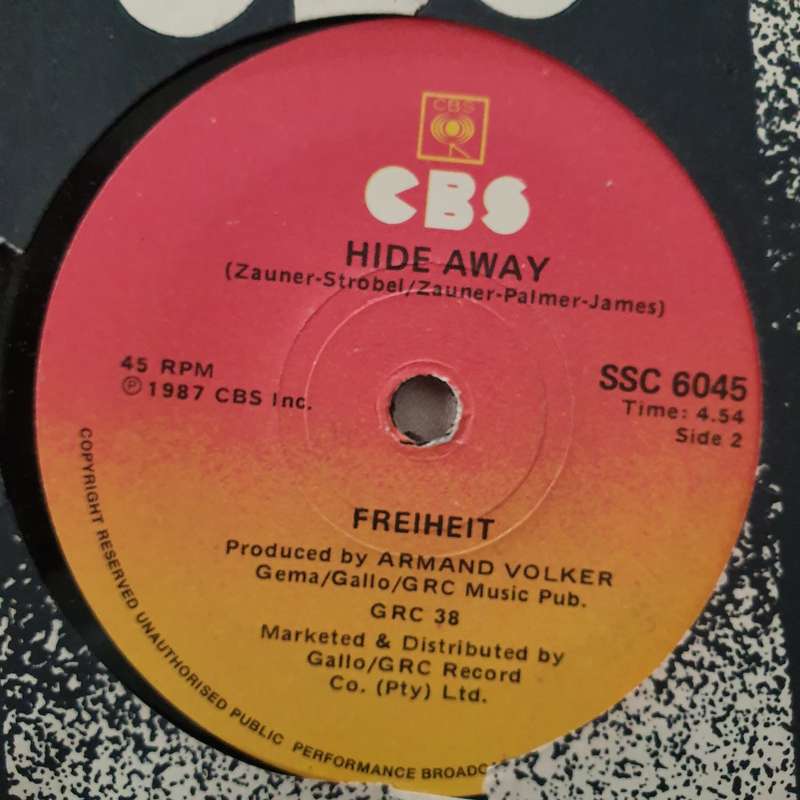 Freiheit  Play It Cool - Vinyl 7" Record - Very-Good+ Quality (VG+)