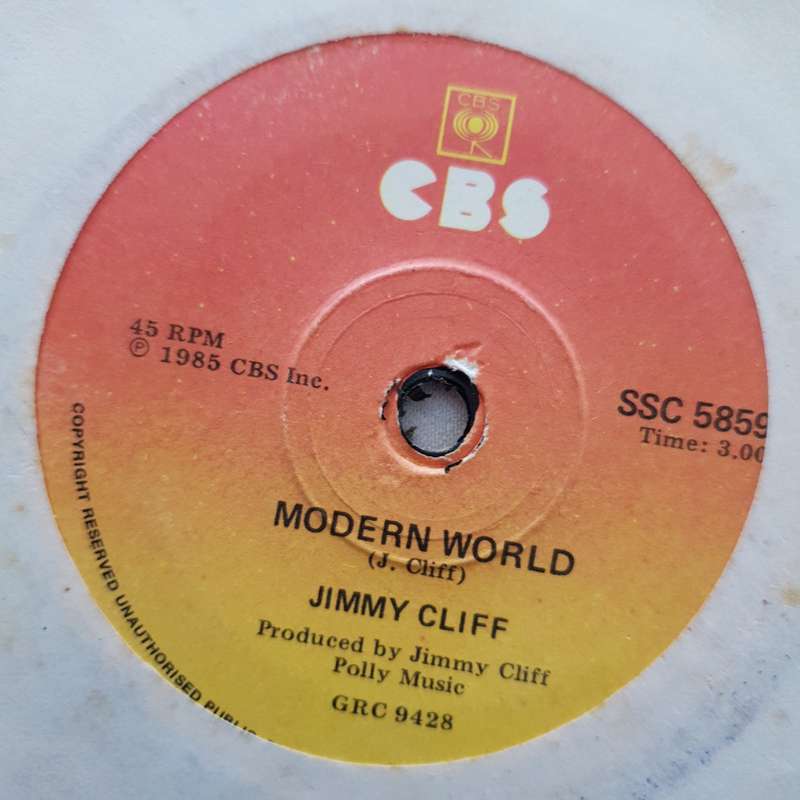 Jimmy Cliff  Hot Shot - Vinyl 7" Record - Opened  - Very-Good Quality (VG)