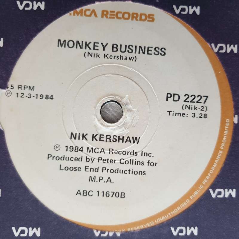 Nik Kershaw  Wouldn't It Be Good - Vinyl 7" Record - Opened  - Very-Good Quality (VG)
