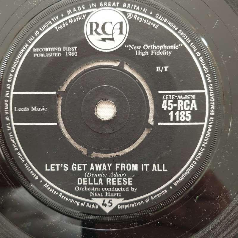 Della Reese  Someday - Vinyl 7" Record - Opened  - Good+ Quality (G+)