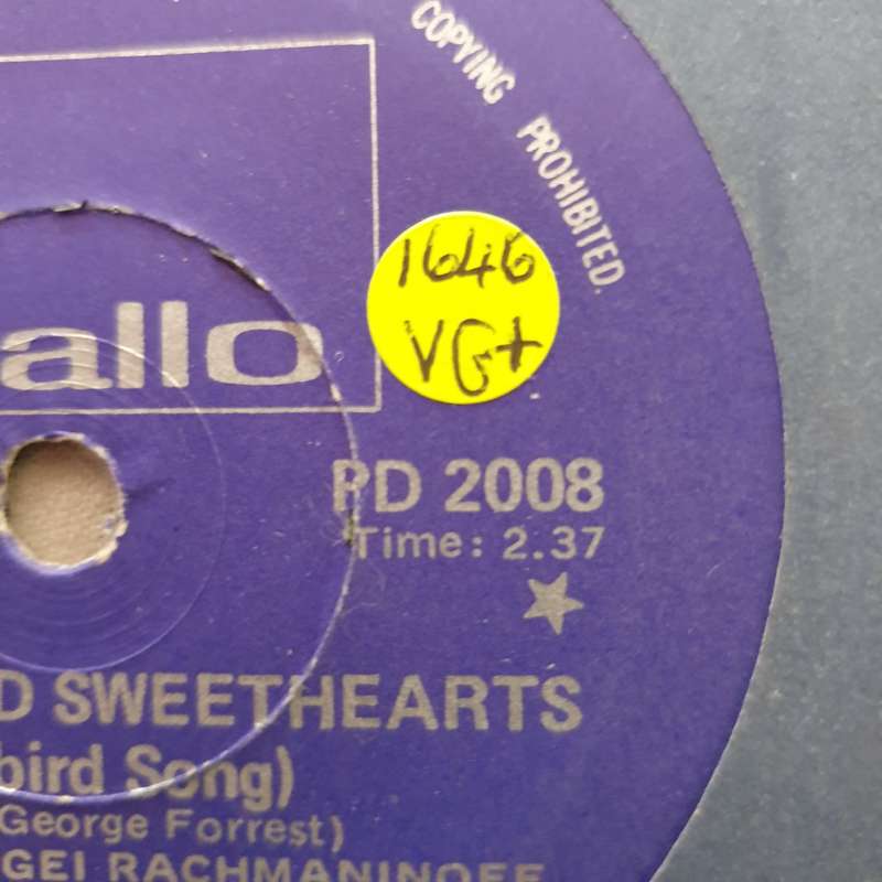 Dianne Todd & Robin Dalton - Snowflakes and Seethearts - Vinyl 7" Record - Very-Good+ Quality (VG+)