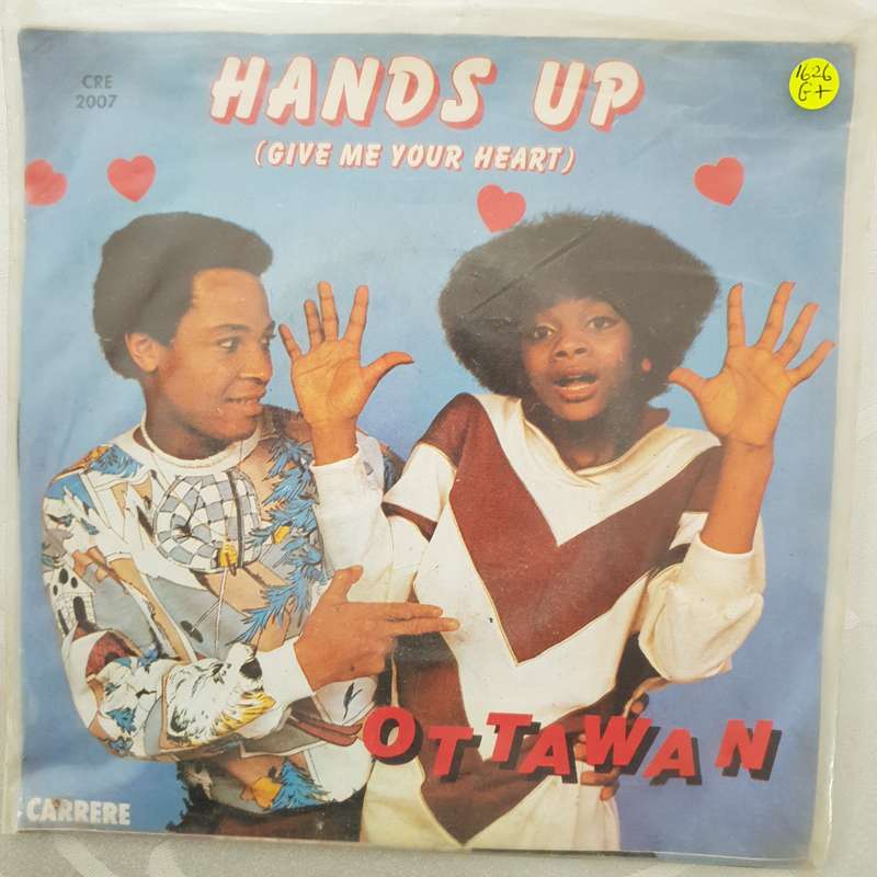 Ottawan  Hands Up (Give Me Your Heart) - Vinyl 7" Record - Opened  - Good+ Quality (G+)