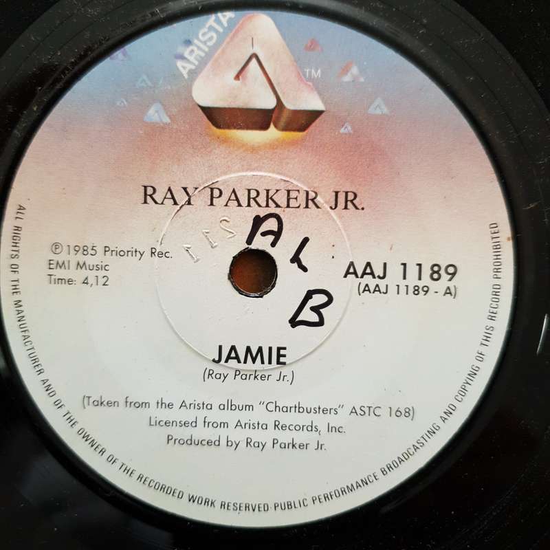 Ray Parker Jr.  Jamie - Vinyl 7" Record - Very-Good+ Quality (VG+)