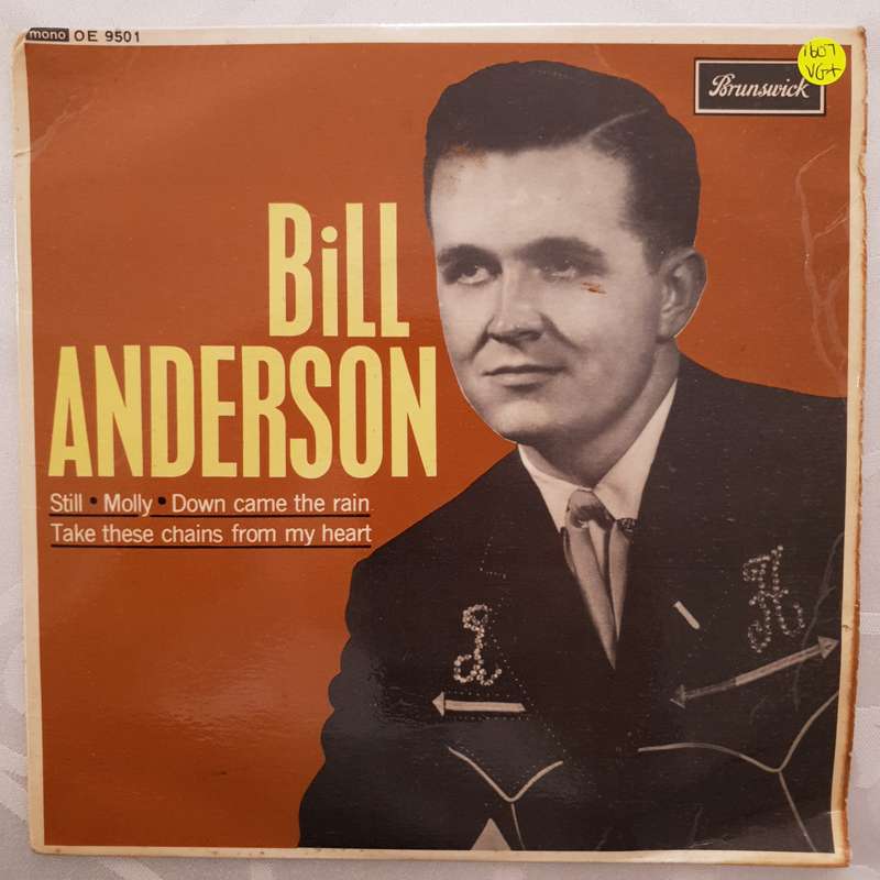 Bill Anderson - Vinyl 7" Record - Very-Good+ Quality (VG+)
