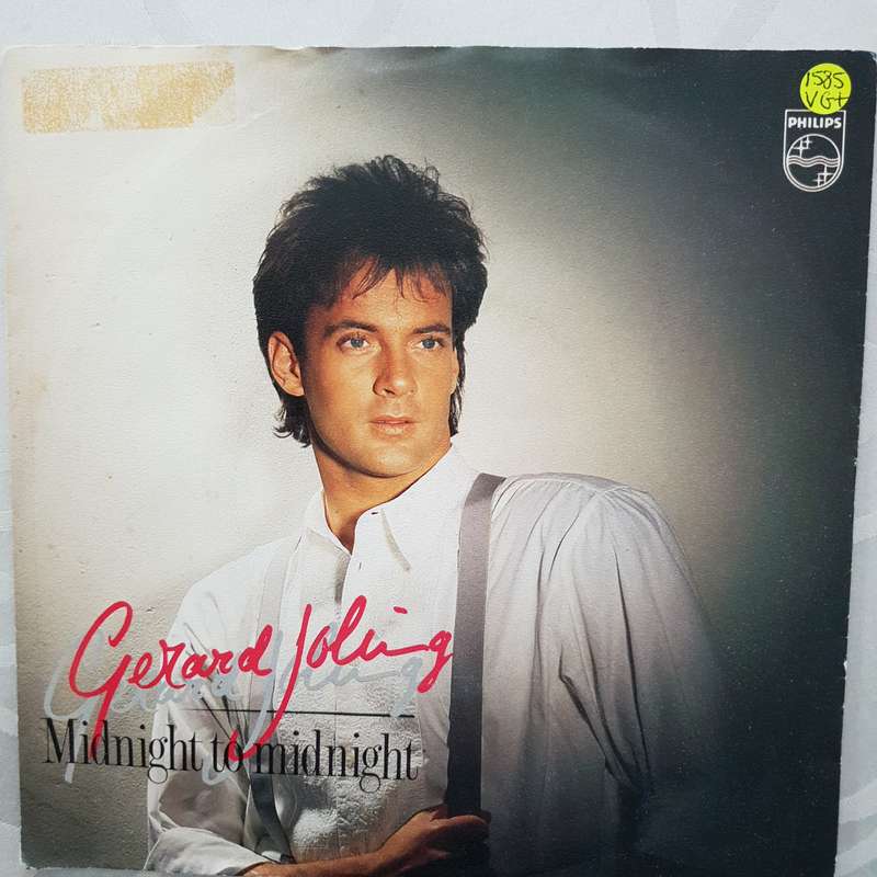 Gerard Joling  Midnight To Midnight - Vinyl 7" Record - Very-Good+ Quality (VG+)
