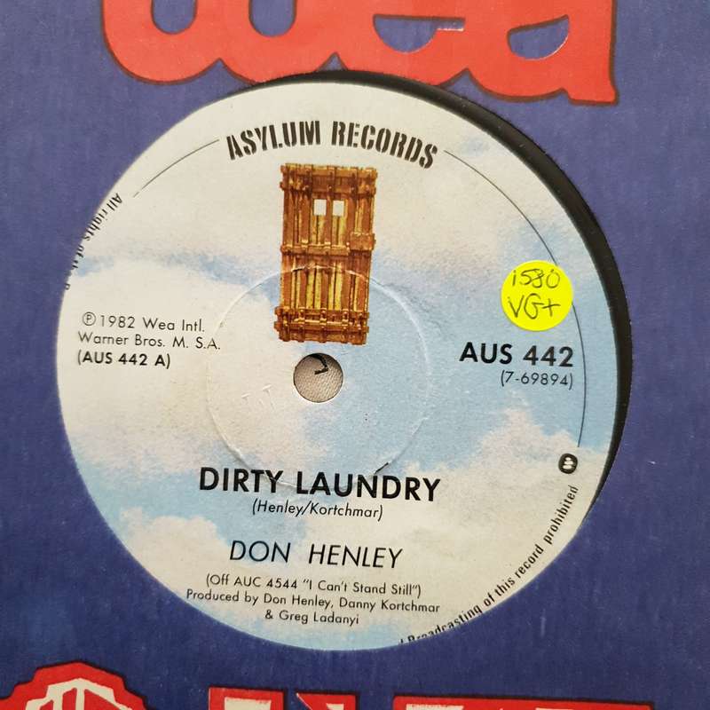 Don Henley  Dirty Laundry - Vinyl 7" Record  (VG+)