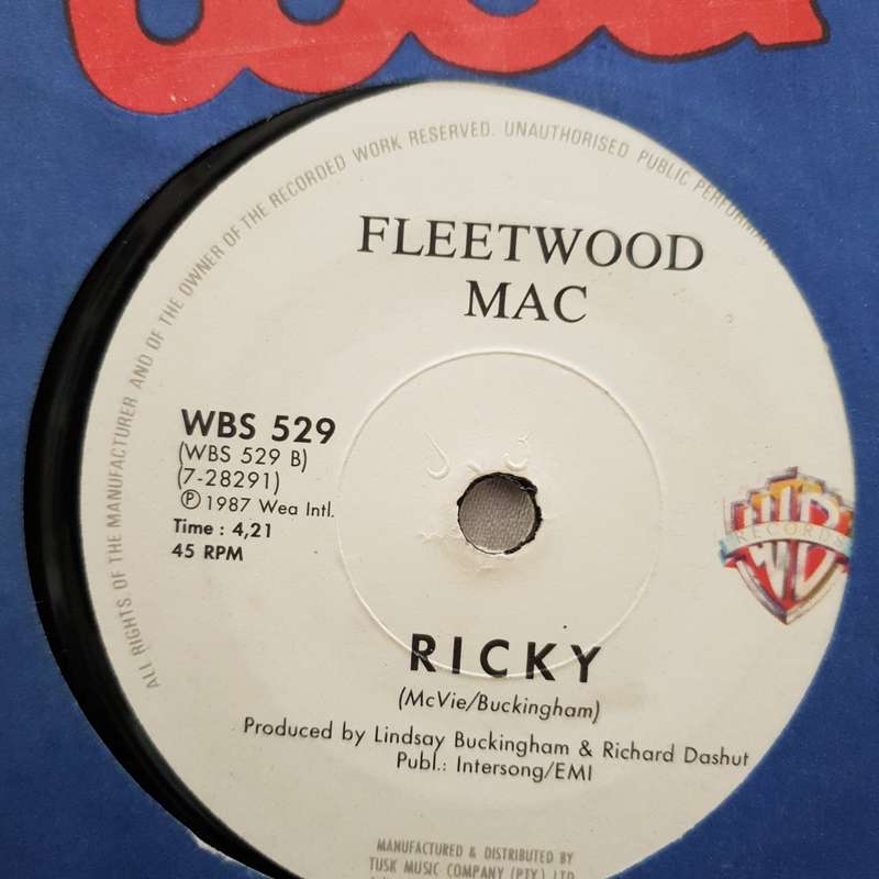 Fleetwood Mac  Little Lies - Vinyl 7" Record - Very-Good+ Quality (VG+)