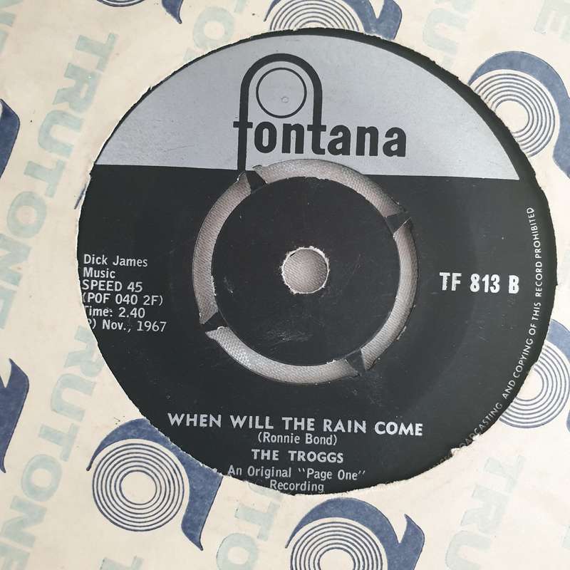 The Troggs  Love Is All Around - Vinyl 7" Record - Opened  - Very-Good Quality (VG)