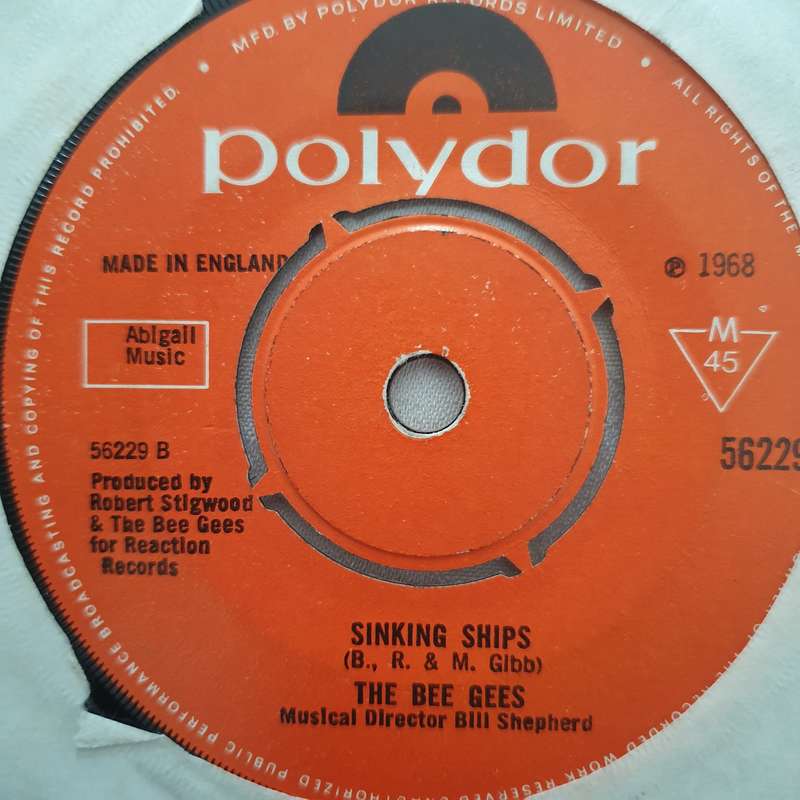 Bee Gees  Words - Vinyl 7" Record - Very-Good+ Quality (VG+)