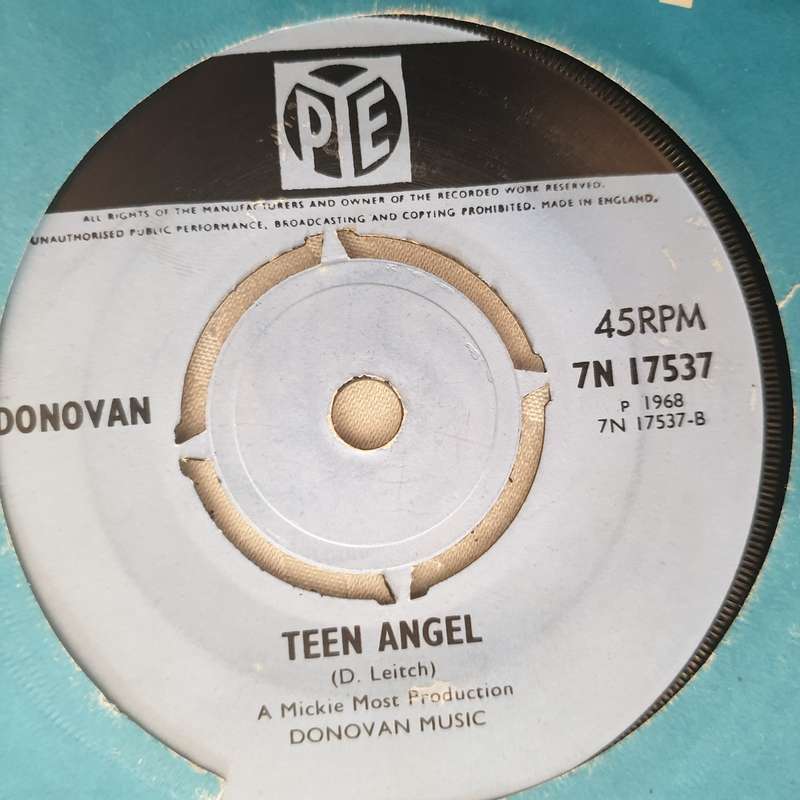 Donovan  Hurdy Gurdy Man - Vinyl 7" Record - Very-Good+ Quality (VG+)