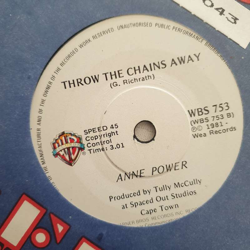 Anne Power  Livin' Your Life In Yesterday - Vinyl 7" Record - Very-Good+ Quality (VG+)