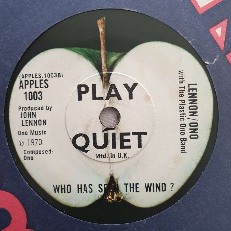 Lennon/Ono  Instant Karma! - Vinyl 7" Record - Very-Good+ Quality (VG+)