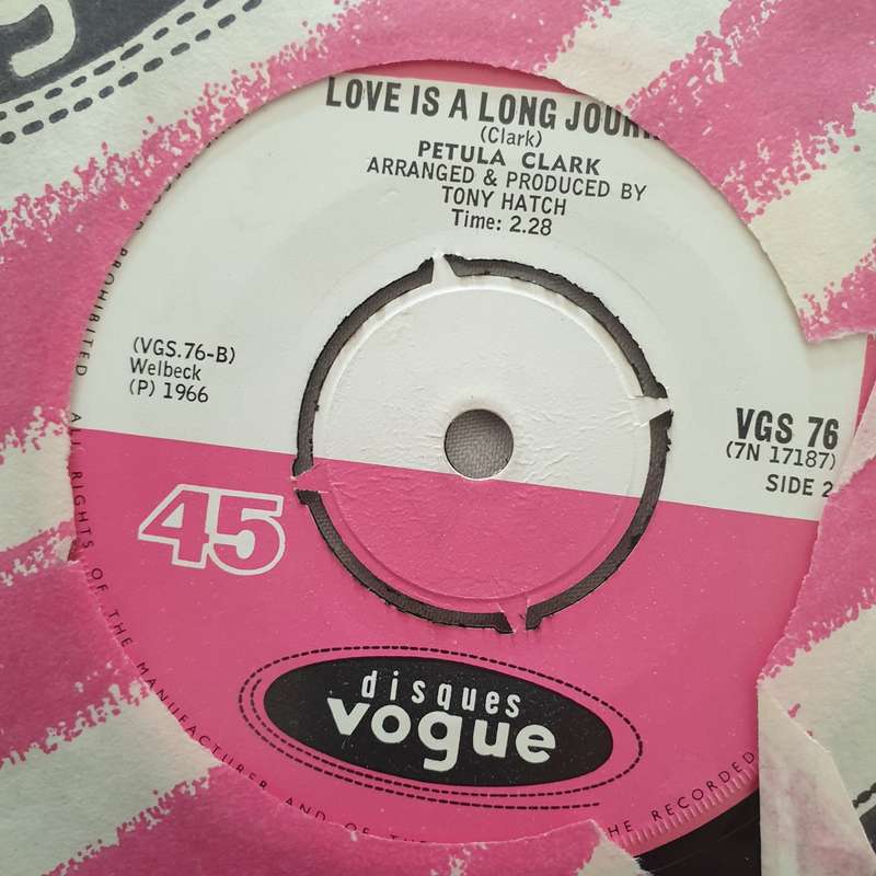 Petula Clark  Who Am I - Vinyl 7" Record - Very-Good+ Quality (VG+)