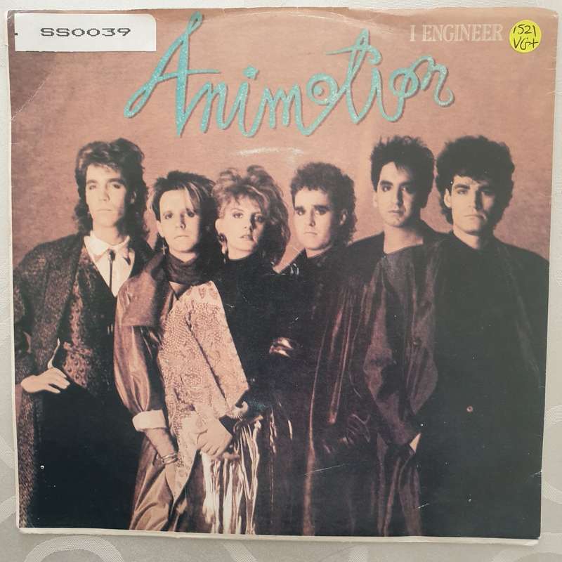 Animotion  I Engineer - Vinyl 7" Record - Very-Good+ Quality (VG+)