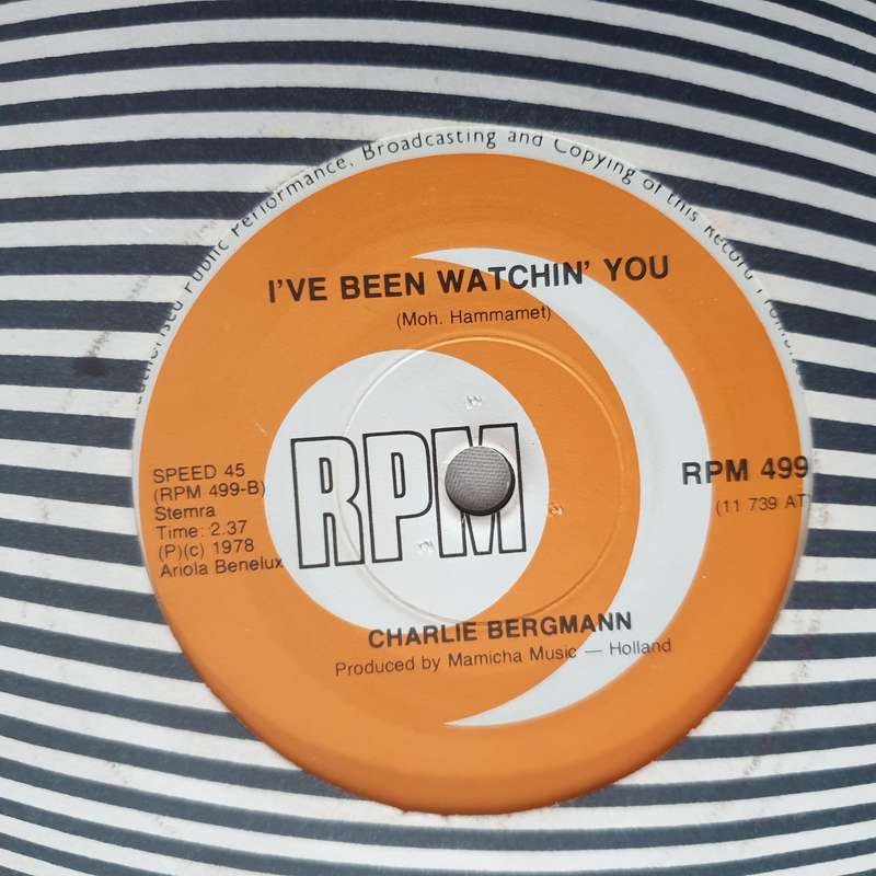 Carlie (Charlie - Misprint) Bergmann  Feed The Fire (Liebelei) - Vinyl 7" Record - Very-Goo...
