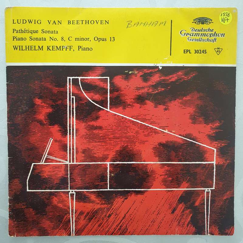 Ludwig van Beethoven, Wilhelm Kempff  Sonate Pathétique (Klaviersonate Nr. 8 C-moll Op. 13...