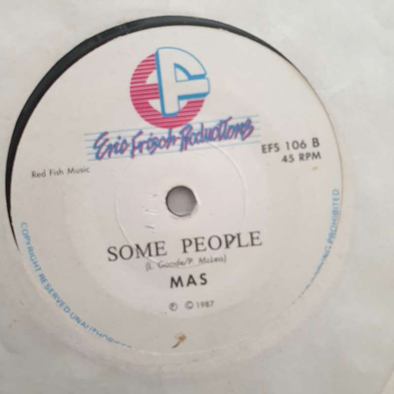 MAS  Pump Up The Volume / Some People - Vinyl 7" Record - Very-Good+ Quality (VG+)