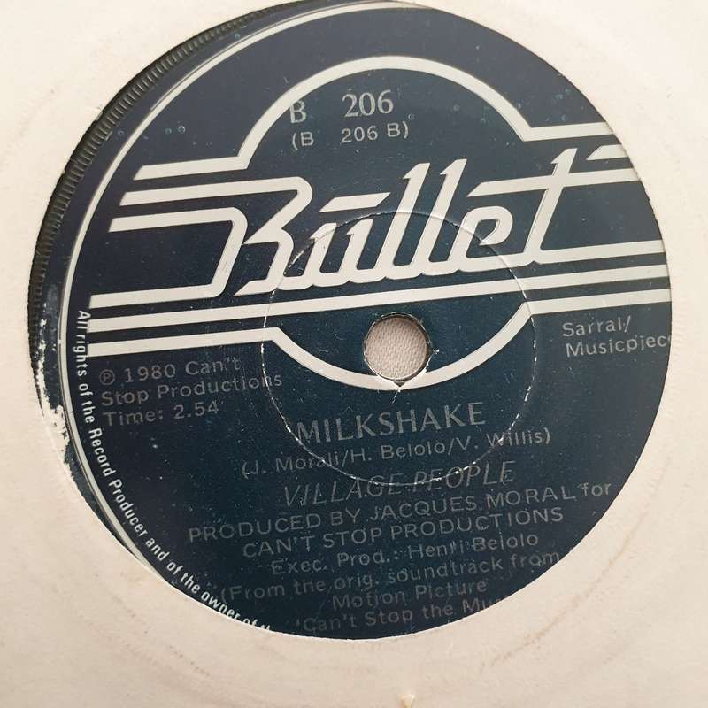 Village People  Can't Stop The Music - Vinyl 7" Record - Very-Good+ Quality (VG+)