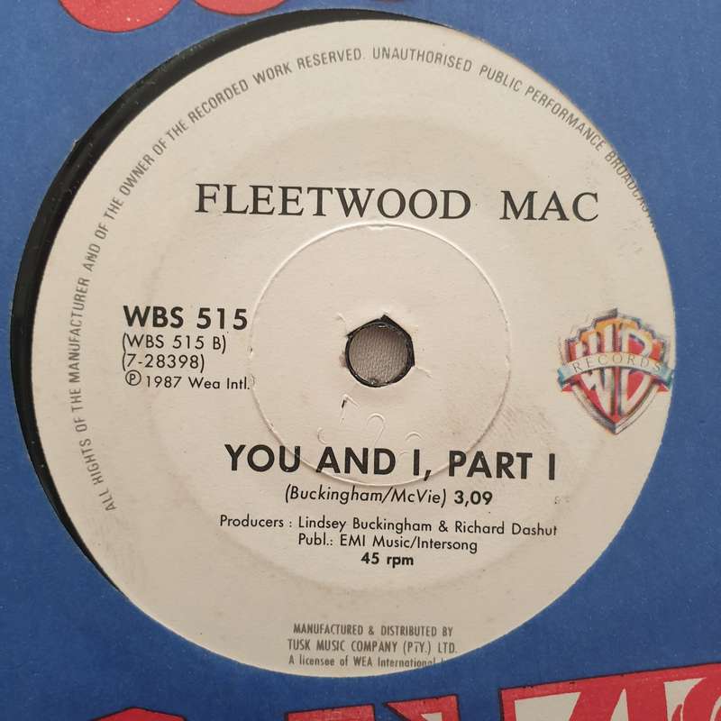 Fleetwood Mac  Big Love - Vinyl 7" Record - Very-Good+ Quality (VG+)