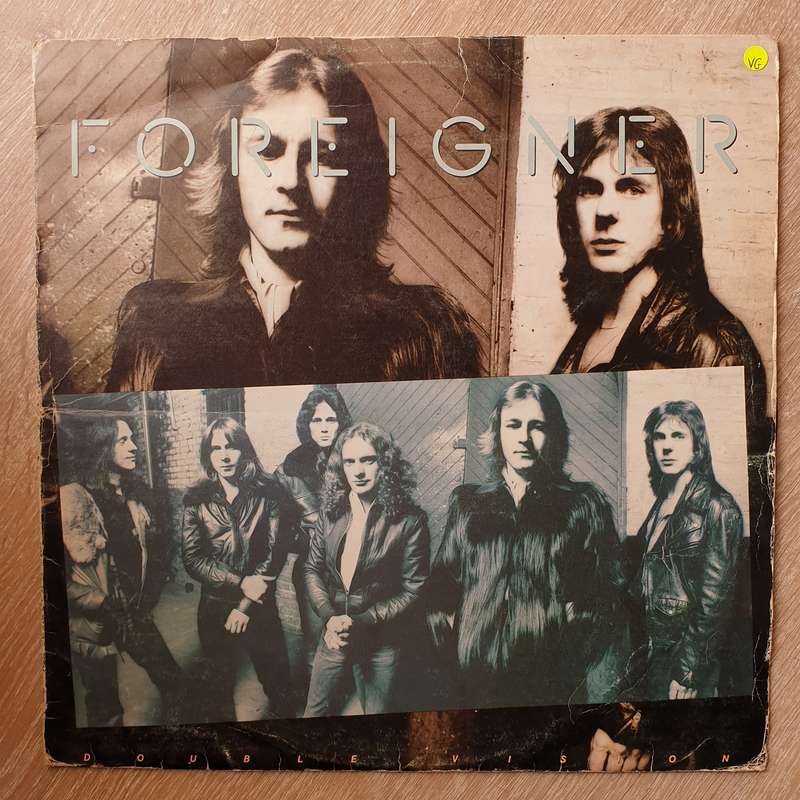 Foreigner  Double Vision - Vinyl LP Record - Very-Good Quality (VG)