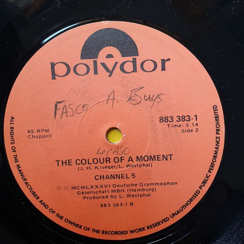 Channel 5  Isn't It You  Vinyl LP Record - Opened  - Very-Good+ Quality (VG+)