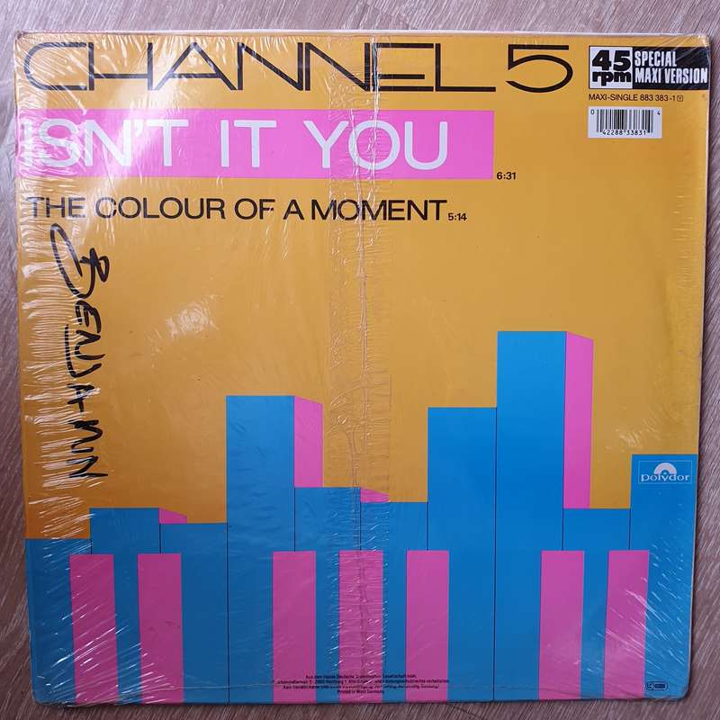 Channel 5  Isn't It You  Vinyl LP Record - Opened  - Very-Good+ Quality (VG+)