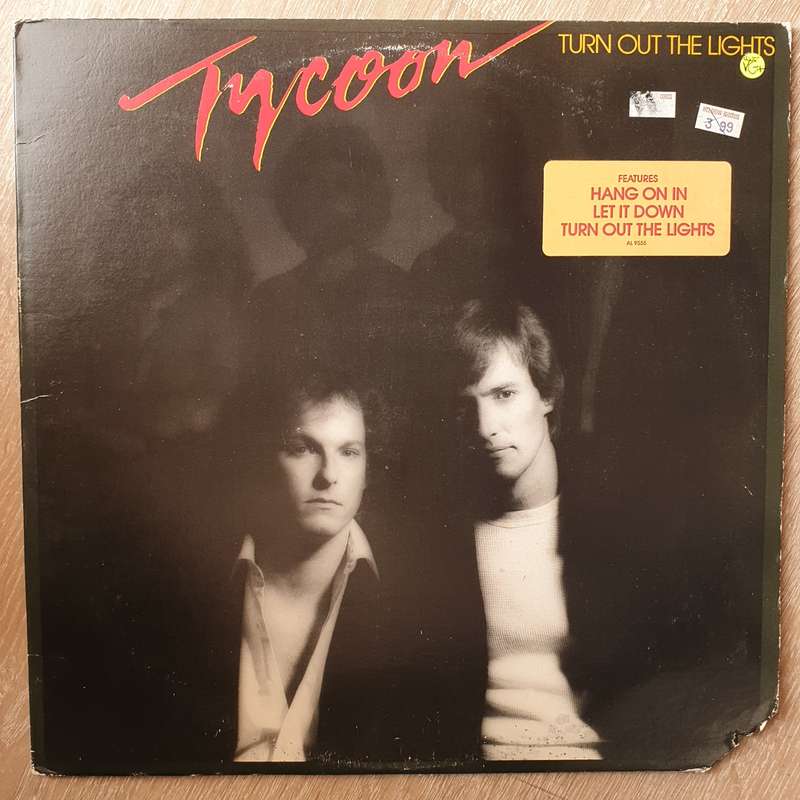 Tycoon  Turn Out The Lights (US)  Vinyl LP Record - Opened  - Very-Good+ Quality (VG+)