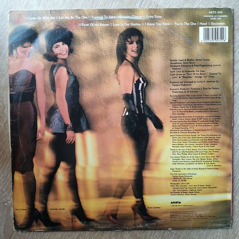 Expose  Exposure - Vinyl LP Record - Opened  - Very-Good- Quality (VG-)