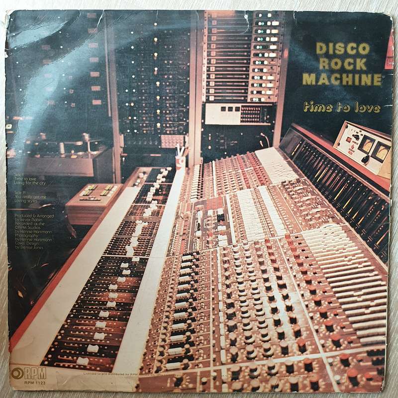 Disco Rock Machine - Time To Love - Vinyl LP Record - Opened  - Good Quality (G)
