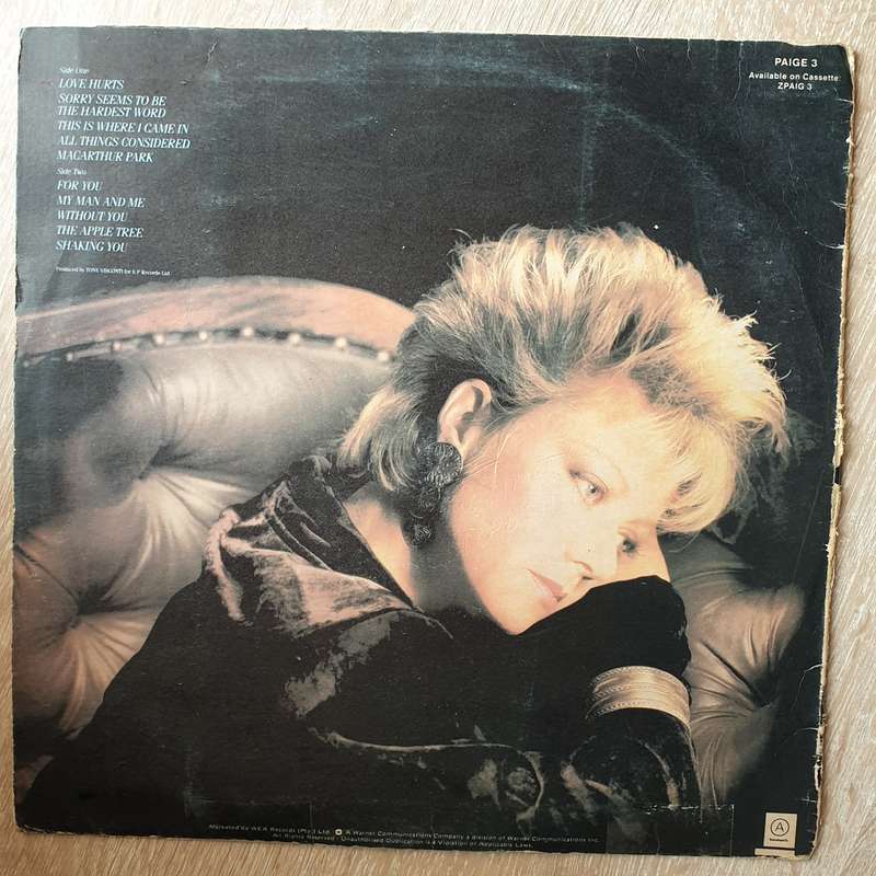 Elaine Paige - Love Hurts - Vinyl LP Record - Very-Good- Quality (VG-)
