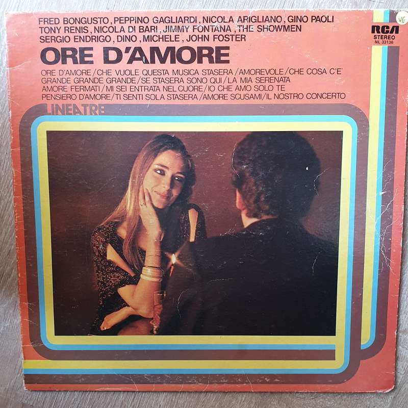 Ore D'Amore - Various Artists - Vinyl LP Record (VG)