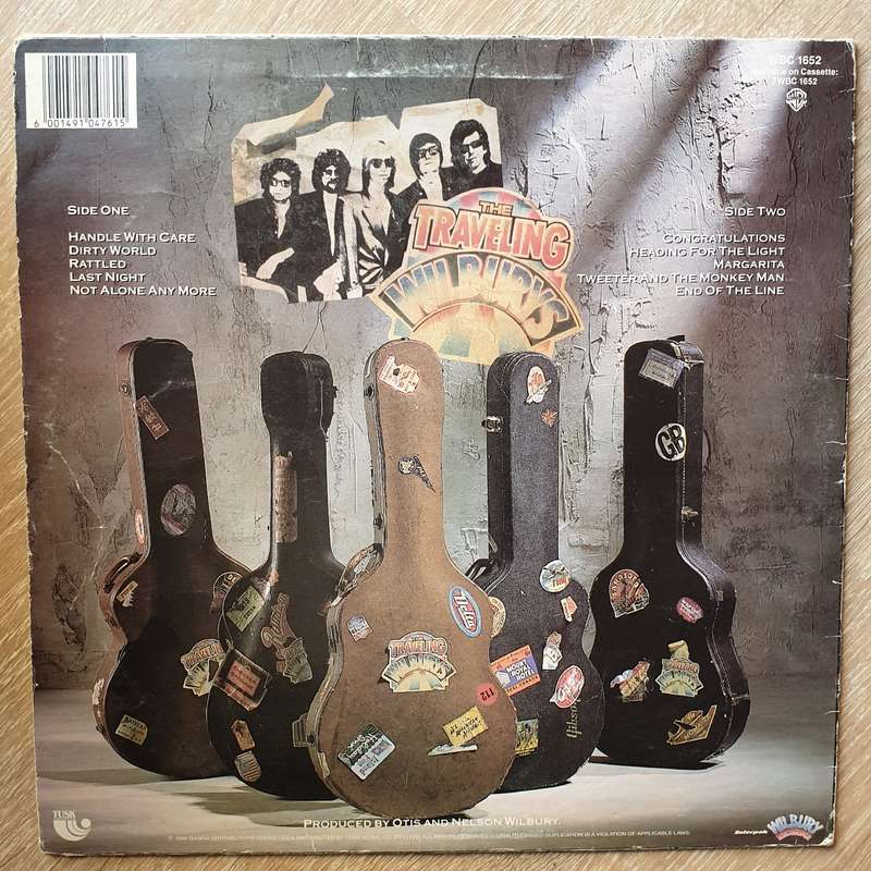 Traveling Wilburys ( Bob Dylan, George Harrison, Jeff Lynne, Roy Orbison, and Tom Petty) - Vol 1 ...