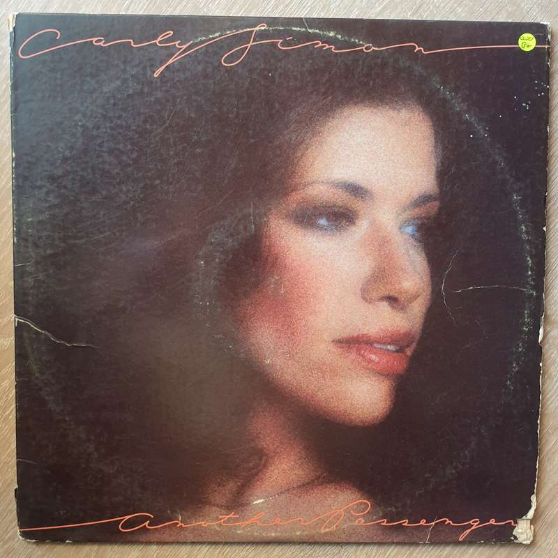 Carly Simon  Another Passenger   Vinyl LP Record - Opened  - Good+ Quality (G+)