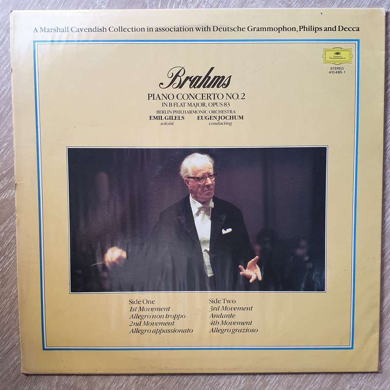 Brahms  Emil Gilels - Deutsche Grammophon - Piano Concerto No.2 In B Flat Major, Opus 83 - ...