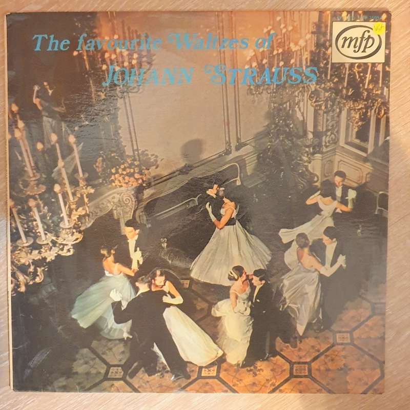 Johann Strauss -   The Favourite Waltzes Of  - The Vienna Strauss Orchestra  Vinyl LP...