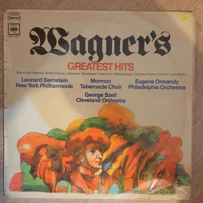 Wagner's Greatest Hits - Ormandy - Philadephia Orchestra - Vinyl LP Record - Very-Good- Quality (...
