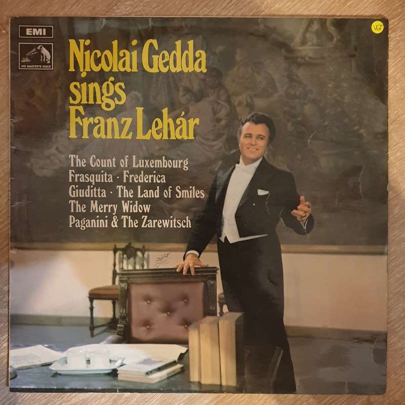 Nicolai Gedda, Symphonie-Orchester Graunke, Willy Mattes, Franz Lehár  Nicolai Gedda Sings...