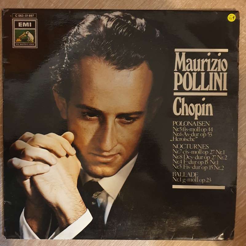 Maurizio Pollini - Chopin  Polonaisen - Nocturnes - Ballade  - Vinyl LP Record - Very-Good- Qu...
