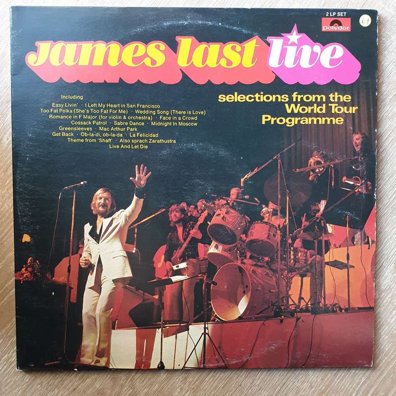 James Last Live - Selections From the World Tour Programme - Double Vinyl LP Record - Opened  - V...