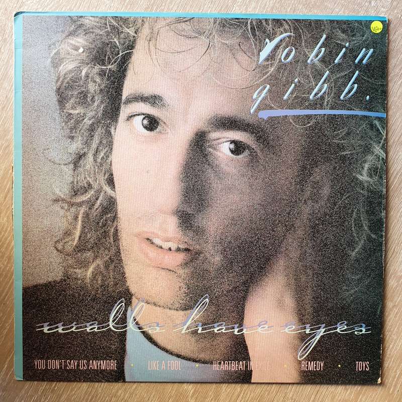 Robin Gibb  Walls Have Eyes - Vinyl LP Record - Very-Good+ Quality (VG+)