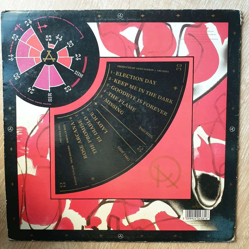 Arcadia  So Red The Rose (UK) - Vinyl LP Record - Opened  - Very-Good+ Quality (VG+)